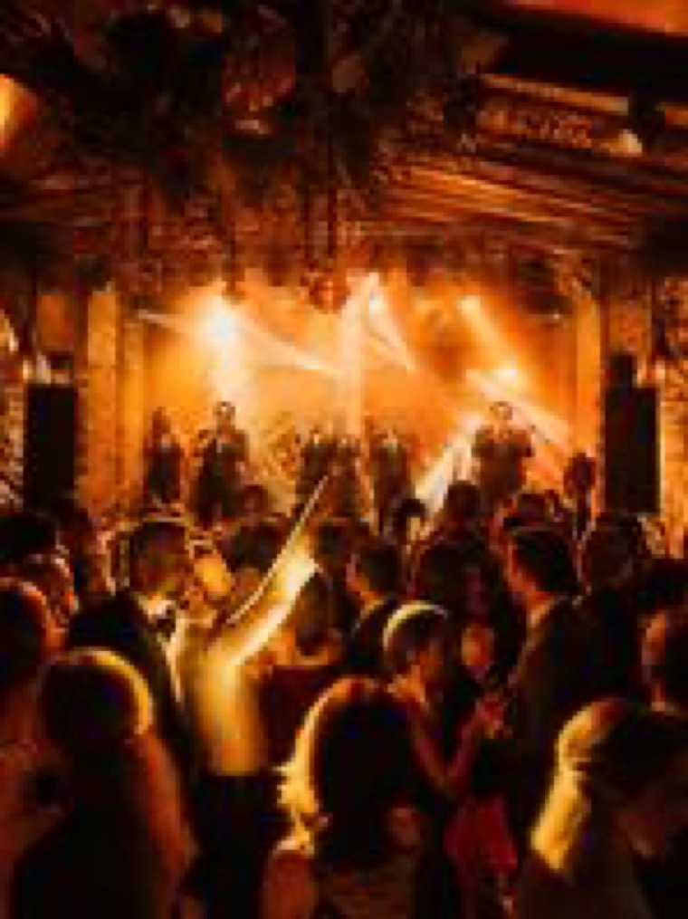 Orquesta de baile en una boda